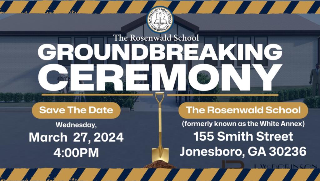 Rosenwald School Groundbreaking Ceremony